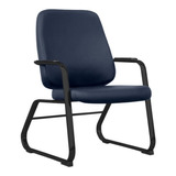 Cadeira Fixa Maxxer Frisokar Obeso Azul Garantia De 6 Anos