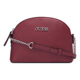 Bolsa Guess Factory Le872971 Acabado De Los Herrajes Niquel Color Rojo Color De La Correa De Hombro Rojo Diseño De La Tela Liso