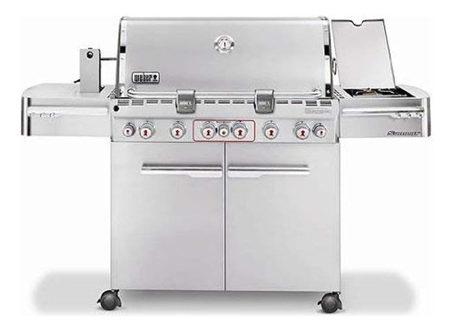 Weber Summit S-670 Parrilla De Gas Propano Líquido, 7370001