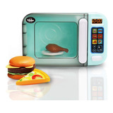 Jeeves Jr Kids Microwave Horno Toy Electronic Pretend M...