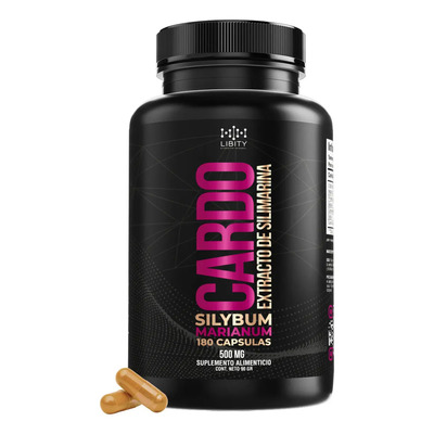 Libity | Cardo Mariano 100% Puro – Extracto de Silimarina Estandarizado, Extremadamente Eficaz con 180 Cápsulas (500 mg) de Alta Absorción, Fórmula Premium. | MercadoLibre