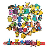 Jibbitz Crocs Pines Pokémon Pikachu 35 Pines Y 1 Pulsera