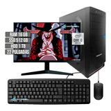 Pc Intel Core I3 10105 Ssd 512gb +hdd1tb Ram 16gb Led 22