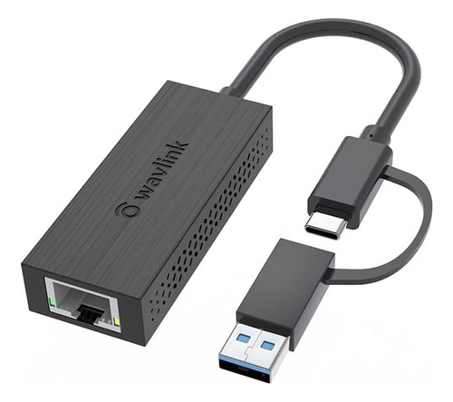 Adaptador De Rede Usb C 2500mbps 2.5g Gigabit Macbook Win