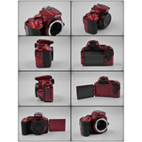  Nikon D5500 Dslr Color  Rojo