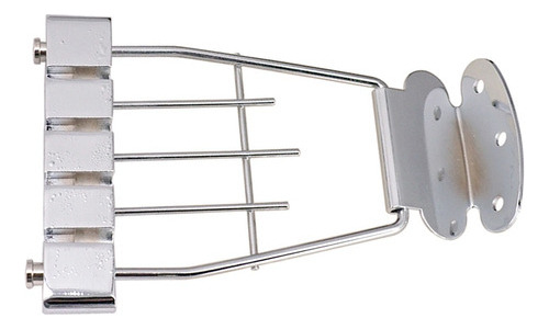 A) Puente De Bajo Eléctrico Semi Hueco Tailpiece Trapeze