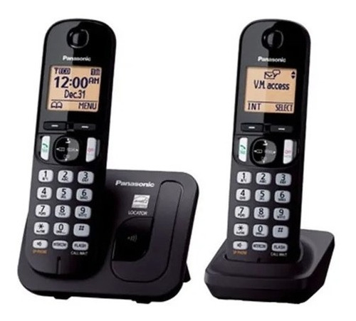Telefono Digital Inalambrico Panasonic Kx-tgc212 Negro