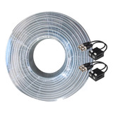 Cable Utp Cat 5e Gris 100m+2 Par Balun Transceptor Exterior