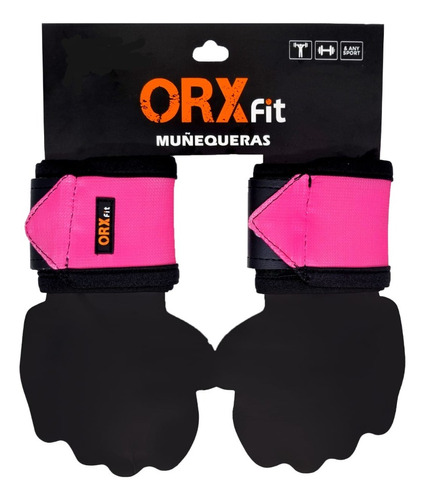 Muñequeras Orx Crossfit Pink - Orxfit