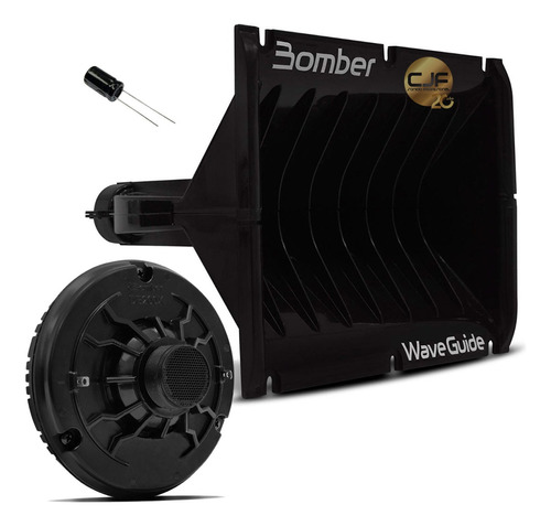 Driver Bomber Db200 X + Cornetas Guia De Onda Array Cjf