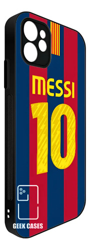 Funda Para Huawei Todos Los Modelos Tipo Bumper Pesonalizada Barcelona 10/11 Local Dorsal Messi