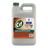 Cif Limpiador Pisos Plastificados X 5 Lts. X 4 Unidades