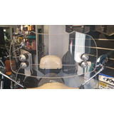 Deflector Viento Alargue Universal Parabrisas Moto 2anclajes