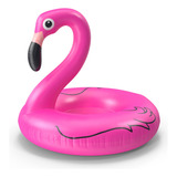 Boia Inflável Flamingo Blogueira Pink 120cm + Brinde Porta