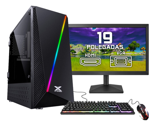 Pc Gamer Completo Intel Core I3 8º G 16gb Ssd 120gb Gtx 1050