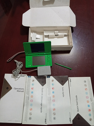 Nintendo Dsi Color Verde Con Caja Y Manuales 