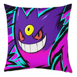 Mega Gengar Cojin 40x40cm Almohada Pokemon Nintendo Atack