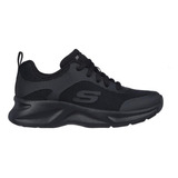 Tenis Skechers Swift Speed 303553l/bbk Todo Negro Unisex