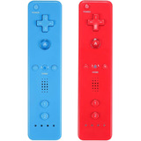 Mando Distancia Inalámbrico Wii Wii U 2 Paquetes  Rojo...