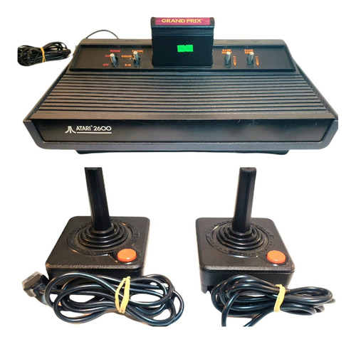 Consola Atari Cx-2600 Cr C/2 Controles Y Manual Con Fallas 