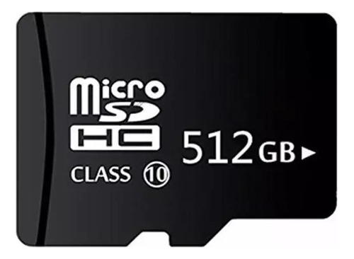 Tarjeta Memoria Micro Sd Xc 512 Gb Clase 10 Cámara Celular