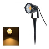 Lampara Para Jardin Estaca Led 5w 120v Luz Cálida