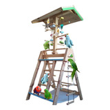 Poleiro Brinquedo Playground  Papagaios Calopsitas Ring Neck