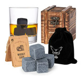 Piedras De Whisky Con Caja De Madera, Compatible Con Padres,