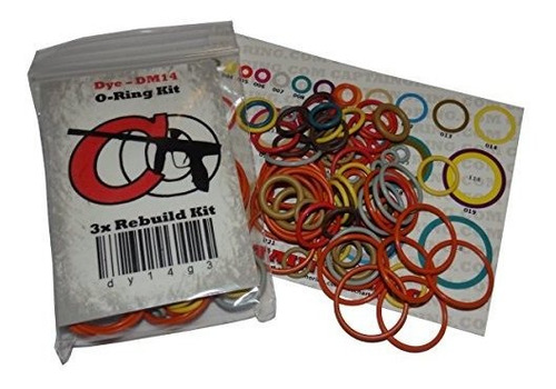 Kit De Reparación Spyder 09/10 - Orings Color Codificados