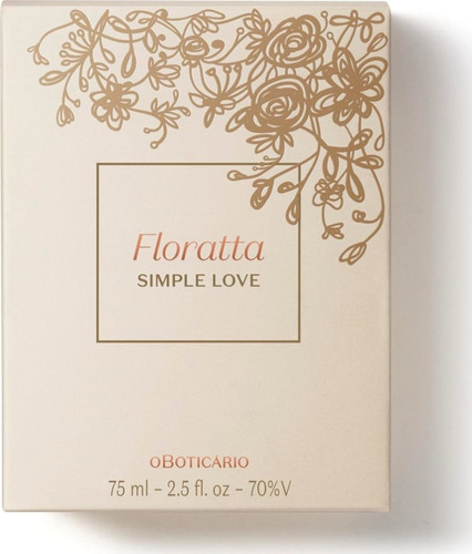Floratta Simple Love Desodorante Colônia O Boticário 75ml
