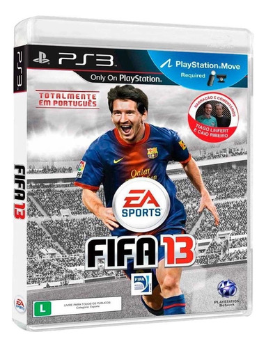 Fifa 13 Pt-br Ps3 Midia Fisica - Novo - Lacrado!