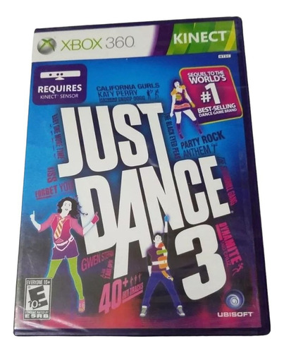 Juego Just Dance 3 Xbox 360 Nuevo Para Kinect Blakhelmet E