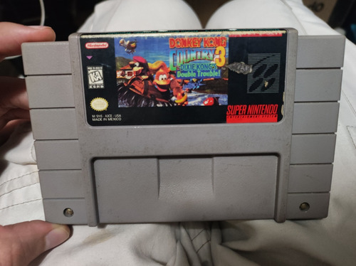 Donkey Kong Country 3 Para Consola Super Nintendo Snes Origi