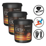 3 Bbxx Beauty Balm Xtended Black Natumaxx 1kg + Frete Gratis