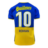 Camiseta Retro Boca Juniors Román #10 2001 Calidad Premium