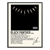 Poster Katy Perry Album Music Tracklist Black Panther 80x60