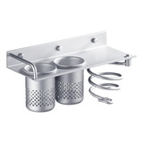 Soporte Organizador De Aluminio Para La Pared, Para Colocar 