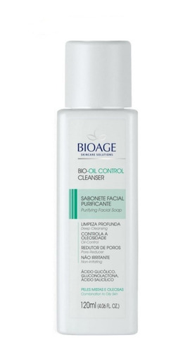 Sabonete Facial Controlar A Oleosidade - Bioage