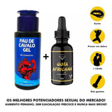 Pau De Cavalo Gel + Gota Africana - Nova Embalagem Power