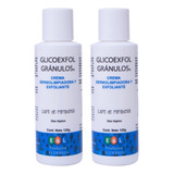 Pack 2piezas Crema Limpiadora Exfoliante Glicoexfol Granulos