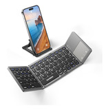 Teclado Bluetooth Plegable Samsers Con Panel Táctil Portátil