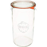 Weck Jar 974 Tarros De Vidrio De 1 5 L Con Gran Capacidad De