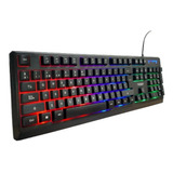 Teclado Gamer Retroiluminado Noga Nkb-5020 Stormer Usb Pc 6p