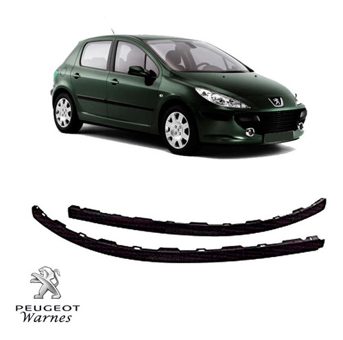 Spoiler Bajo Paragolpe Delantero Para Peugeot 307 06-11