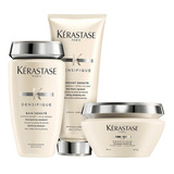 Kit Kérastase Densité Shampoo 250ml+ Cond 200ml+máscara 200g