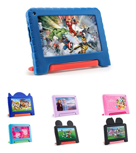 Tablet Multilaser Infantil 128gb 4gb Ram Android 13 