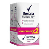 Pack 2 Desodorante Rexona Clinical Crema 48g