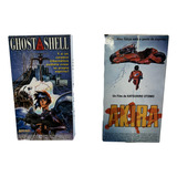 Set X2u Vhs Animé Akira Y Ghost Shell Oportunidad