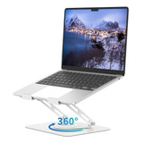 Laptop Stand For Desk With 360° Rotating Base, Multi-angle A