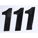 Dcor Number Pack Universal Mx Motocross Atv 1 Black Size Lrg